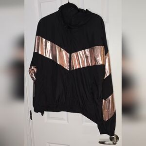 ZYIA Shine Block Lightweight Zip Up Jacket